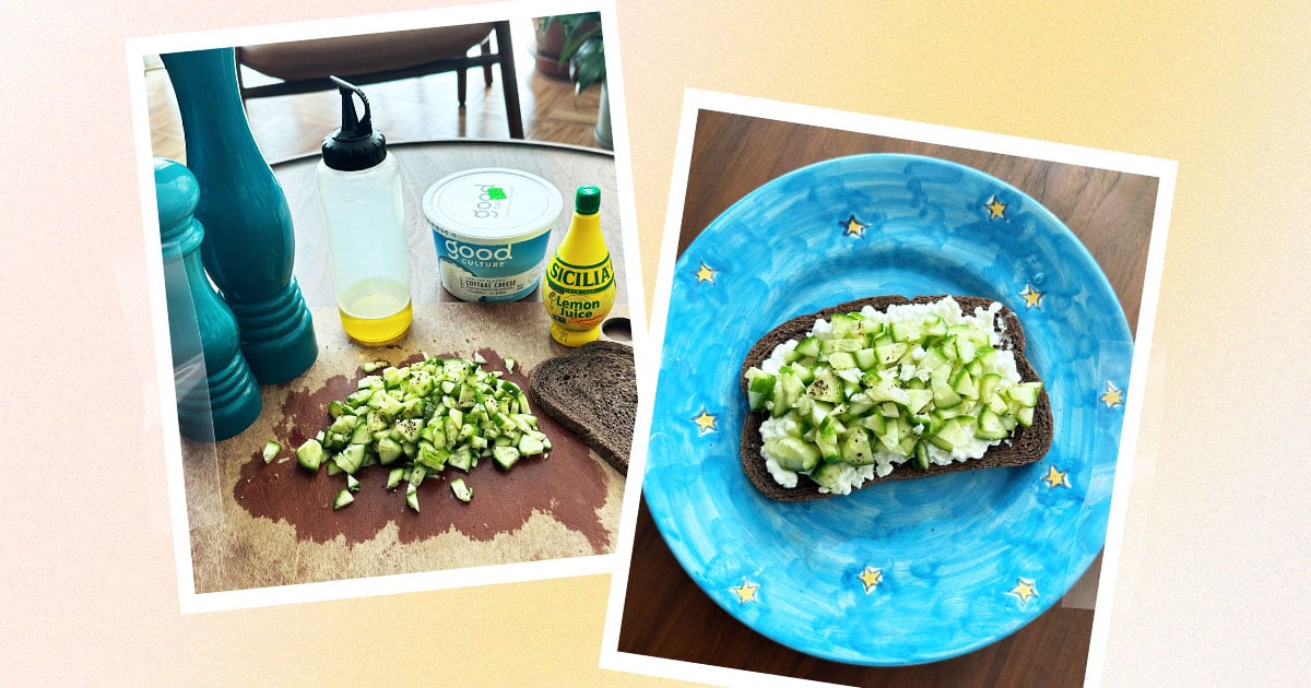 I Can't Stop Eating Baked by Melissa's Cottage Cheese Toast Recipe