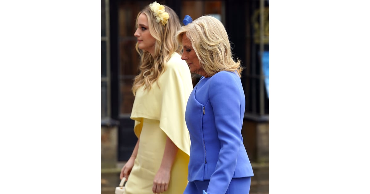 Jill Biden and Granddaughter Finnegan Attend Coronation POPSUGAR