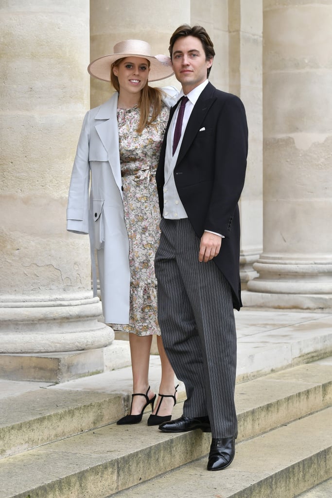 Princess Beatrice and Her Fiancé at a Royal Wedding in Paris