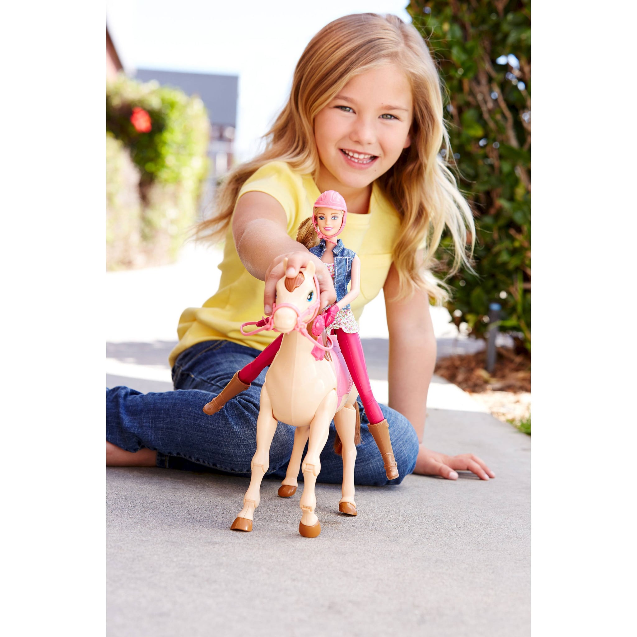For 3-Year-Olds: Barbie Saddle 'N Ride Horse & Doll | The ...
