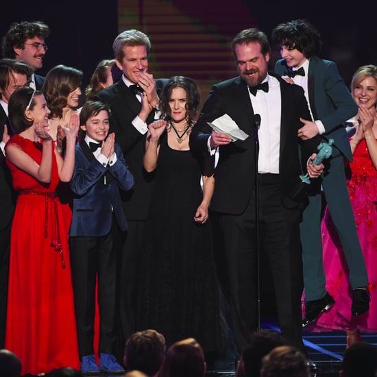 Strangers Things Cast Speech Video at the 2017 SAG Awards