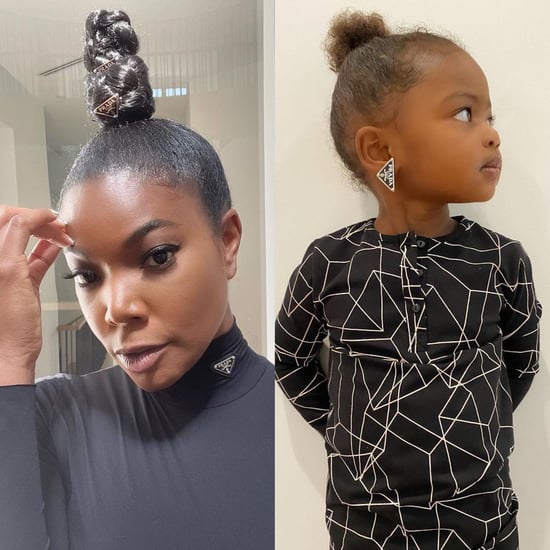 Gabrielle Union's Daughter Wears Her Prada Earrings