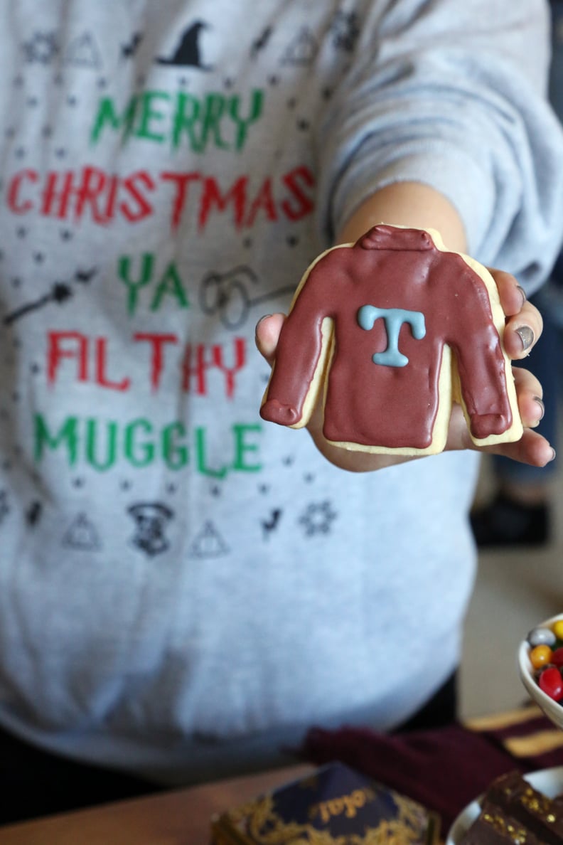 Mrs. Weasley's Ugly Christmas Sweater Cookies