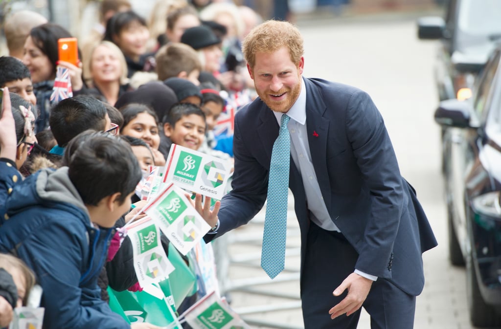 Prince Harry Visits Mildmay Hospital December 2015
