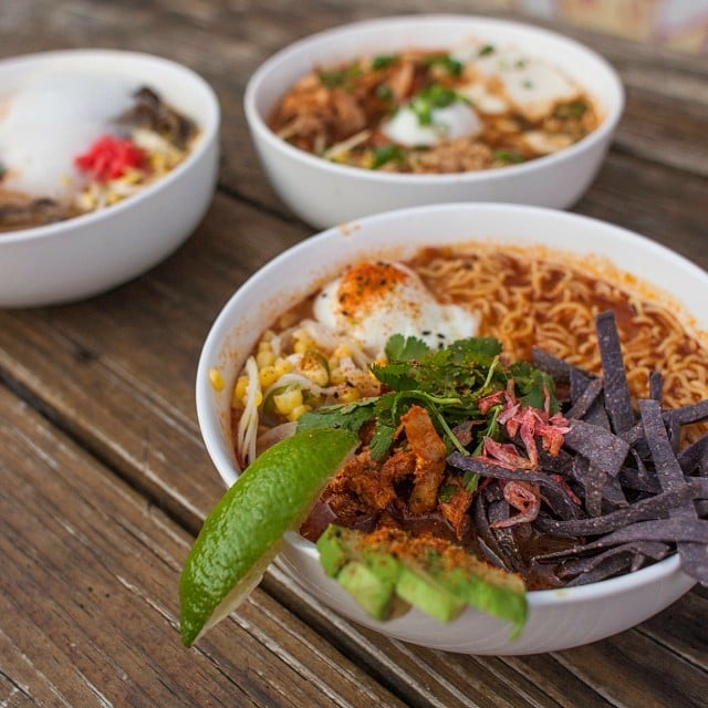 Chicken Tortilla Ramen, East Side King, Austin