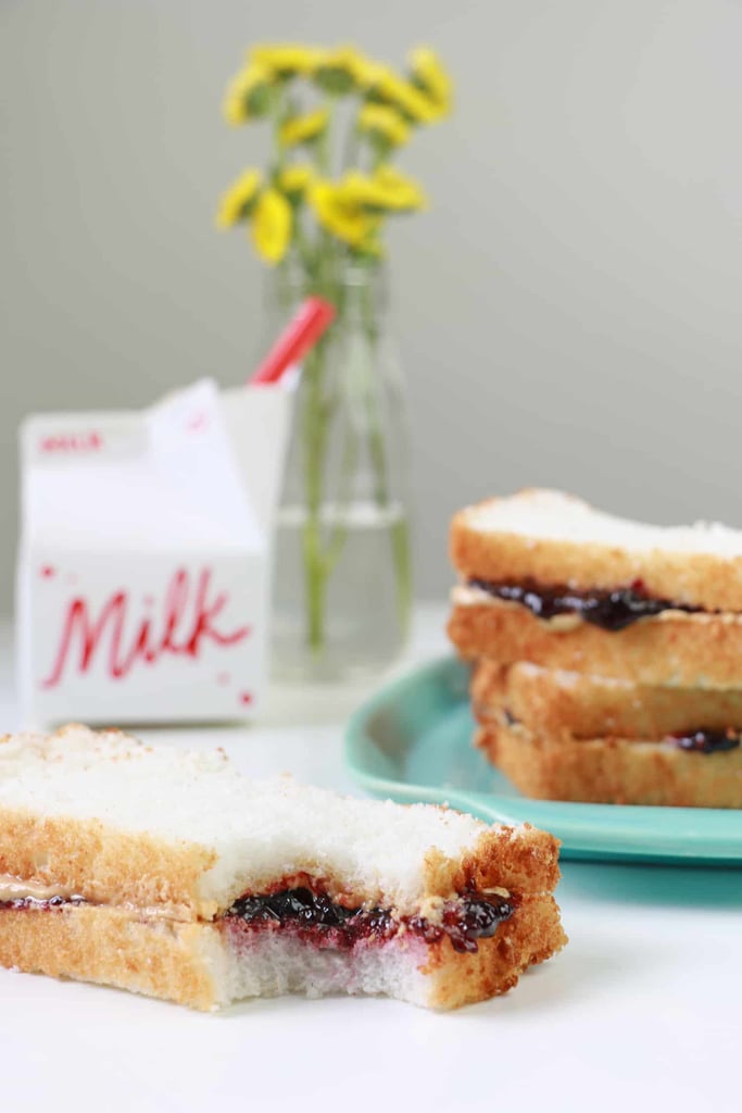 Peanut Butter and Jelly Sandwich Cakes