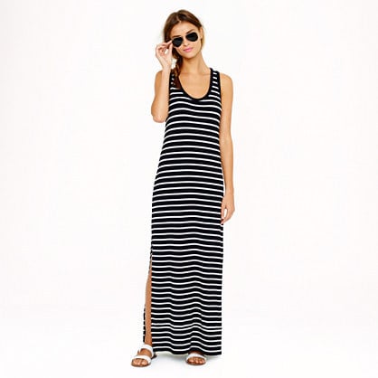 J.Crew Striped Maxi Dress