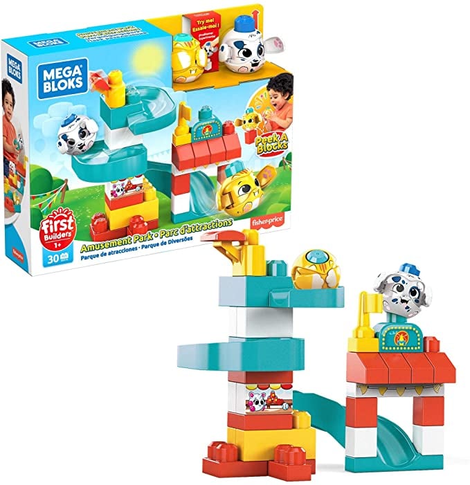 Mega Bloks Peek a Blocks Amusement Park