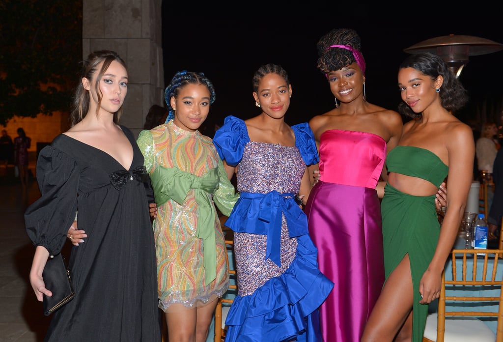 Alycia Debnam-Carey, Amandla Stenberg, Kilo Kish, Kiki Layne, and Laura Harrier at the InStyle Awards 2019