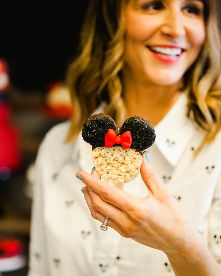 Check Out How Cute The Rice Krispies Treats Turned Out The Bachelors Molly Mesnicks Minnie 