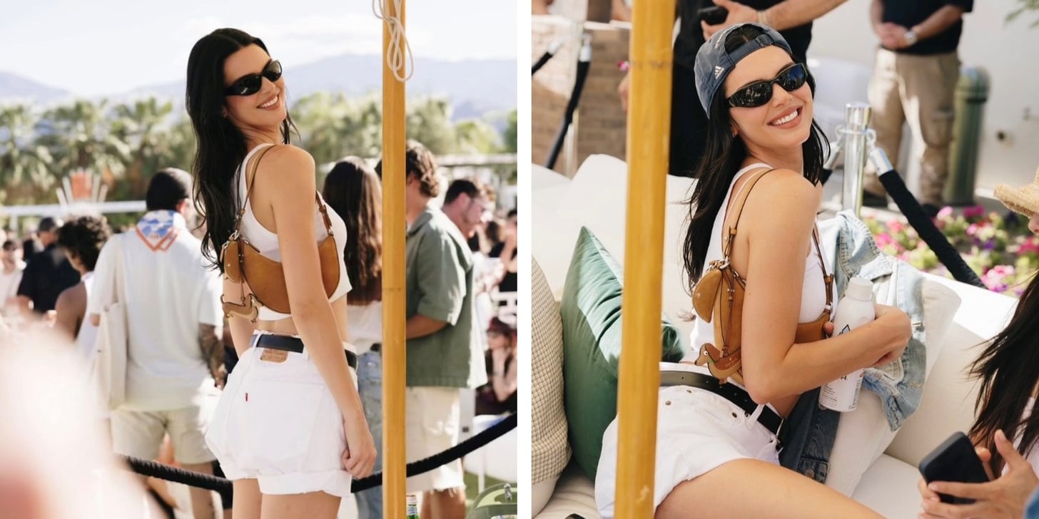 Kendall Jenner's  Dog Accessory Was the Highlight of Her Coachella Outfit