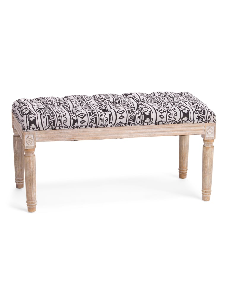 Patterned Bench
