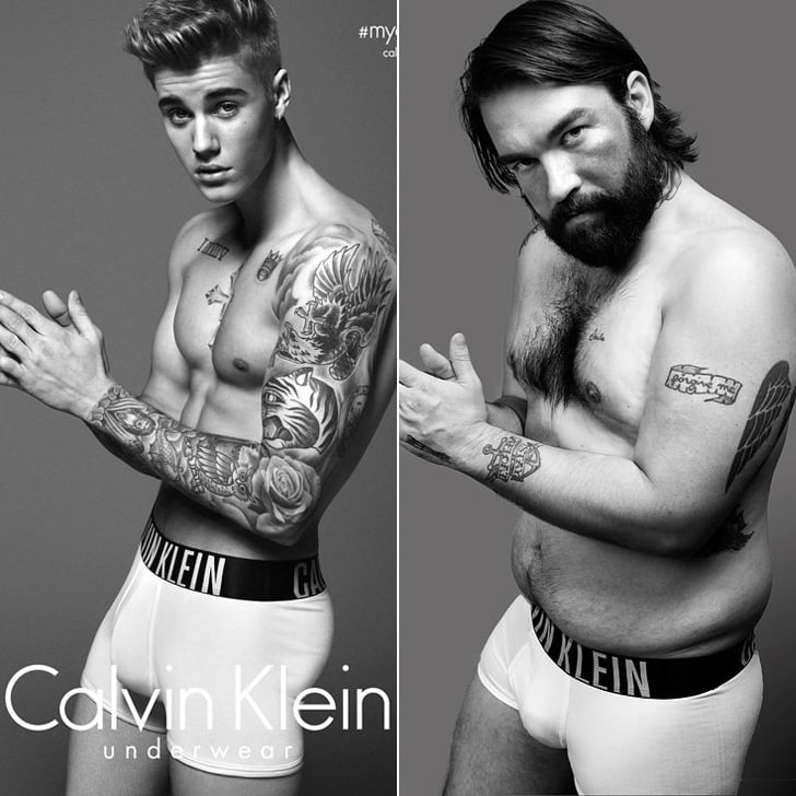 BuzzFeed Editors Re-Create Calvin Klein Ads | POPSUGAR Fashion