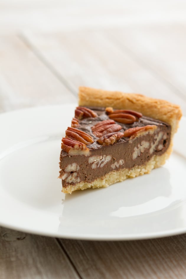 Low-Carb Chocolate Pecan Pie