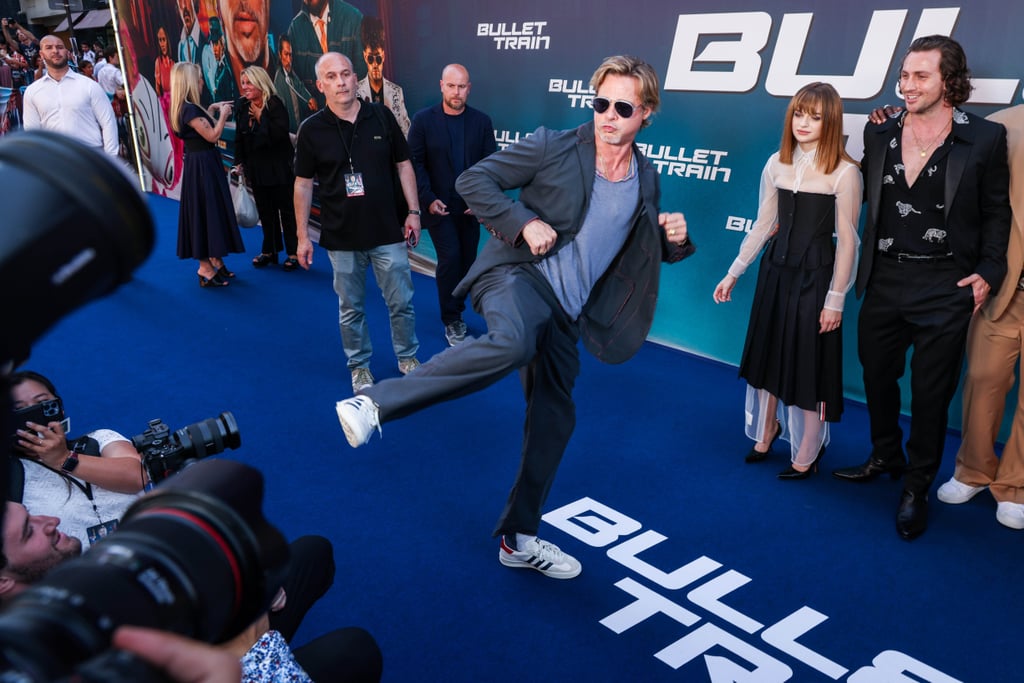 Brad Pitt Red Carpet Photos From the "Bullet Train" Press Tour