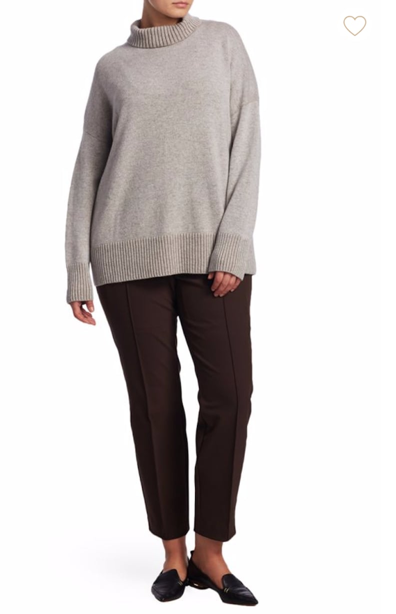 Lafayette 148 New York Plus-Size Cashmere Sweater