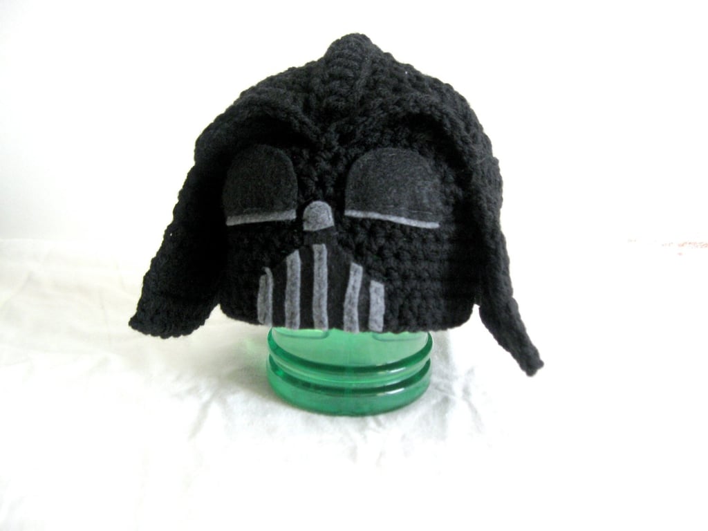 Darth Vader Beanie Crocheted Star Wars Outfits For Babies POPSUGAR