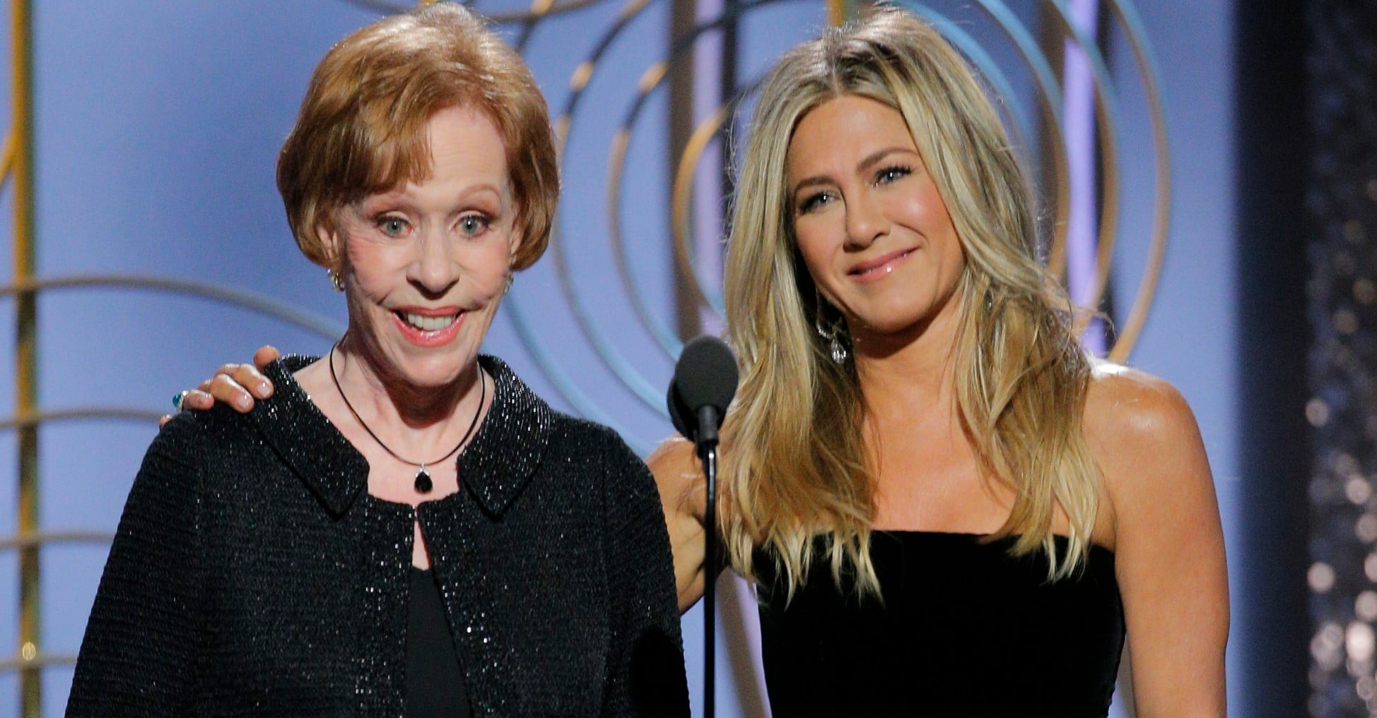 Why Did Jennifer Aniston Pull Carol Burnett's Ear? | PS Celebrity