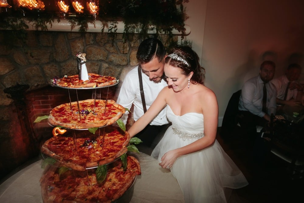 Pizza Wedding Cake