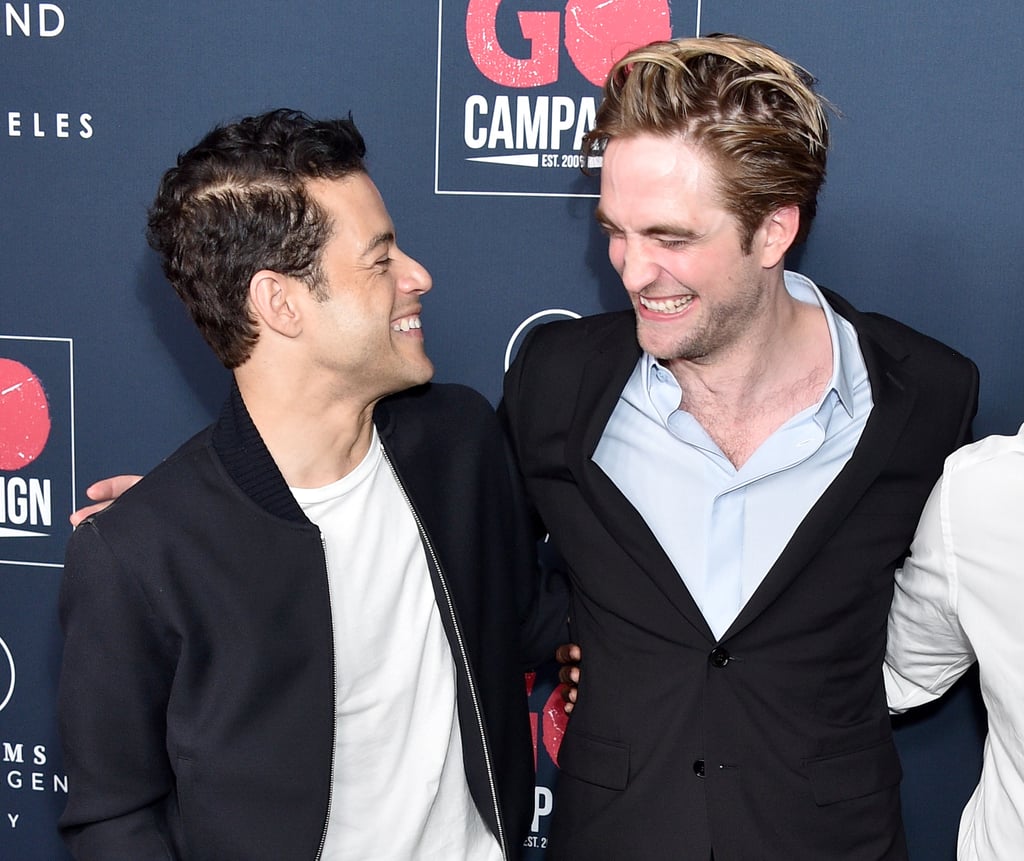 Rami Malek and Robert Pattinson