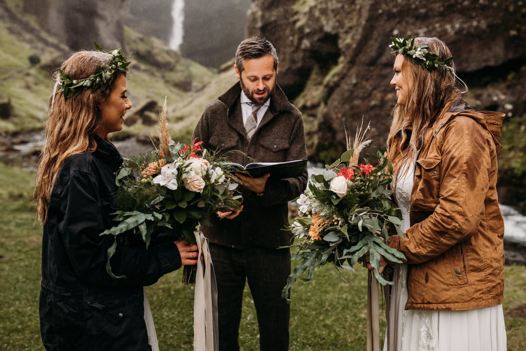 Rainy Elopement in Iceland