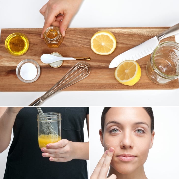 Now it's time to exfoliate the face DIY Lip Facial POPSUGAR Beauty