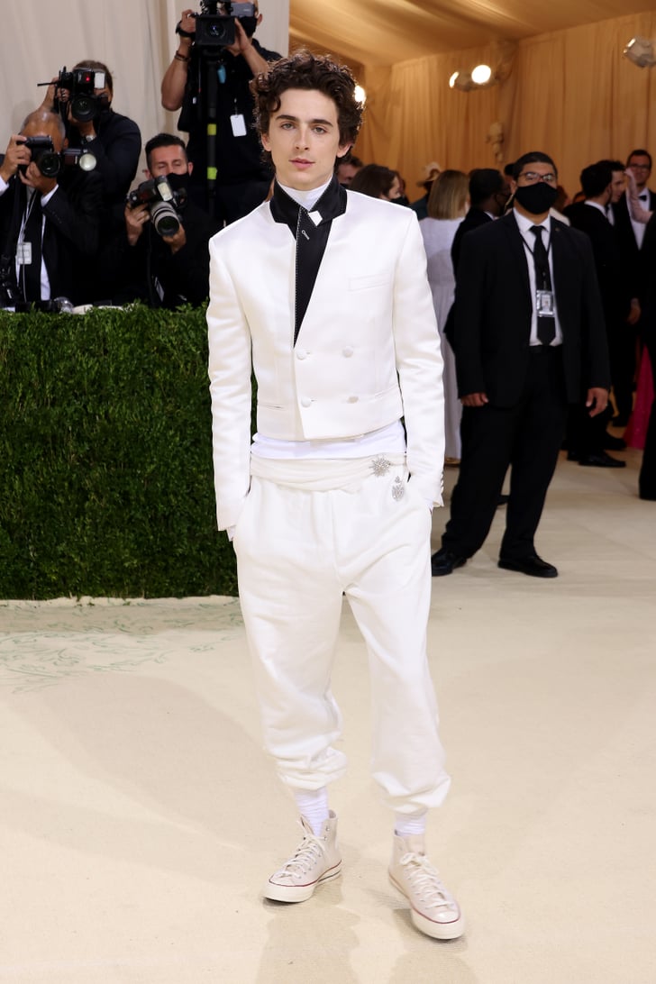 Timothée Chalamet Met Gala 2021 Pictures POPSUGAR Fashion Photo 4