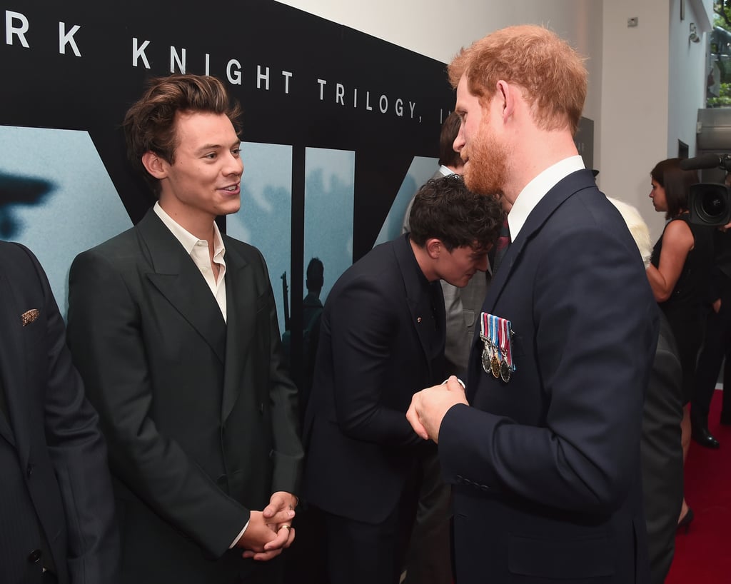 He Chatted With Harry Styles at the Dunkirk Premiere
