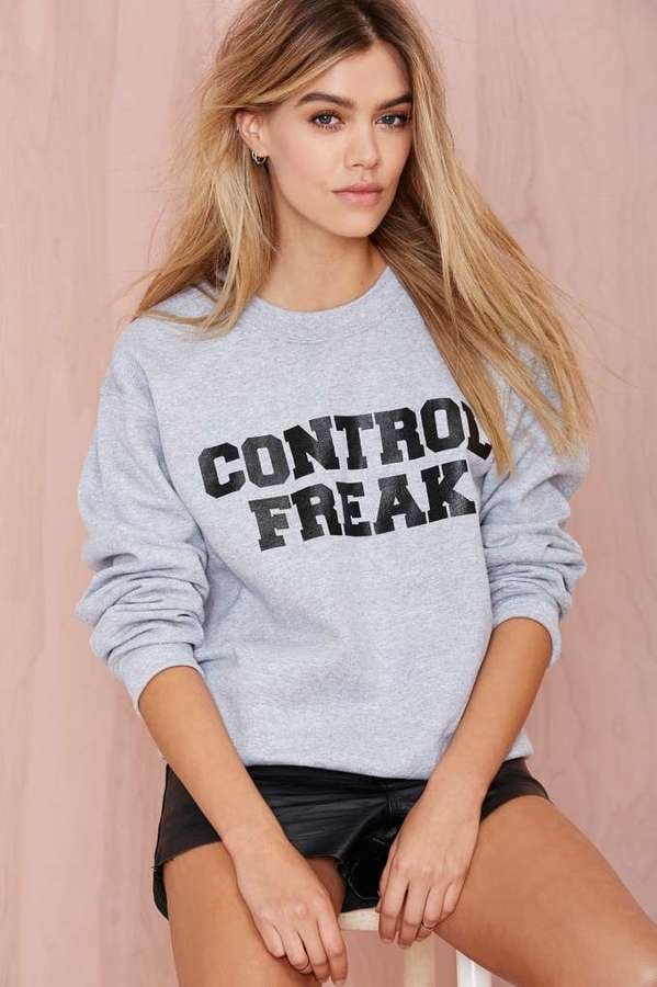 Danielle Guizio Control Freak Sweatshirt