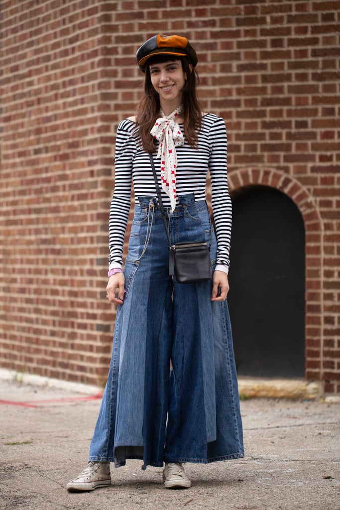 Deconstructed Denim | Comfortable Fall Transition Outfits | POPSUGAR ...