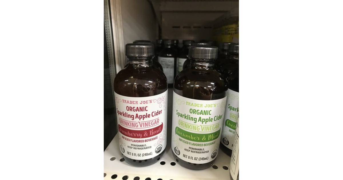 Trader Joe's Organic Sparkling Apple Cider Drinking Vinegar The Best