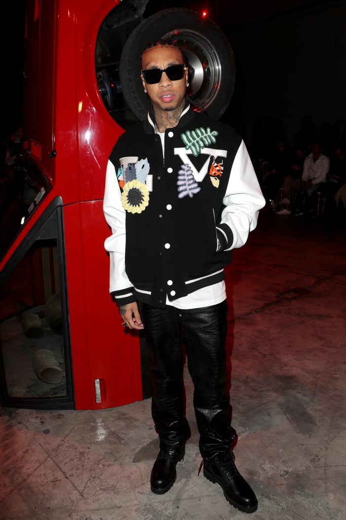 Tyga at the Off-White Fall 2020 Show