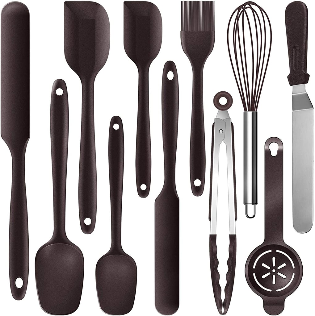 Oannao 11-Piece Silicone Spatula Set