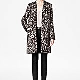 french connection leopard coat