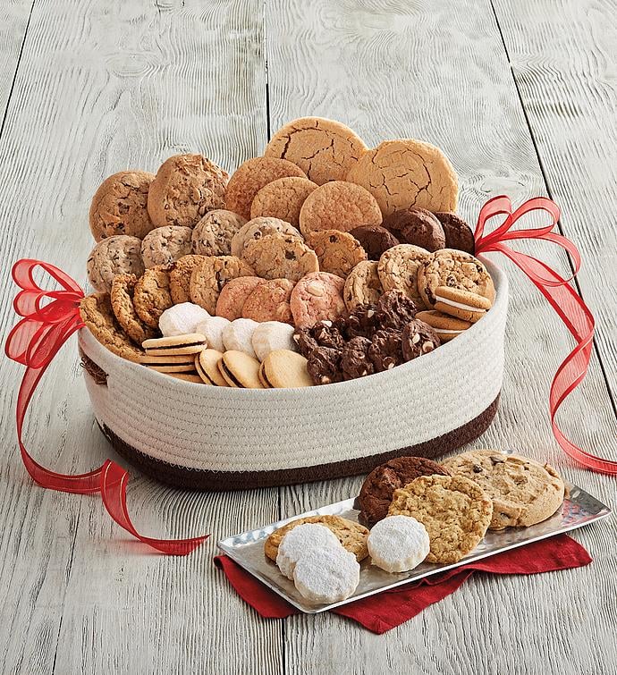 Deluxe Holiday Cookie Gift Basket