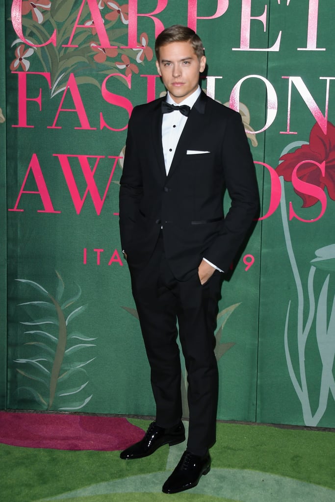 Dylan Sprouse at The Green Carpet Fashion Awards 2019