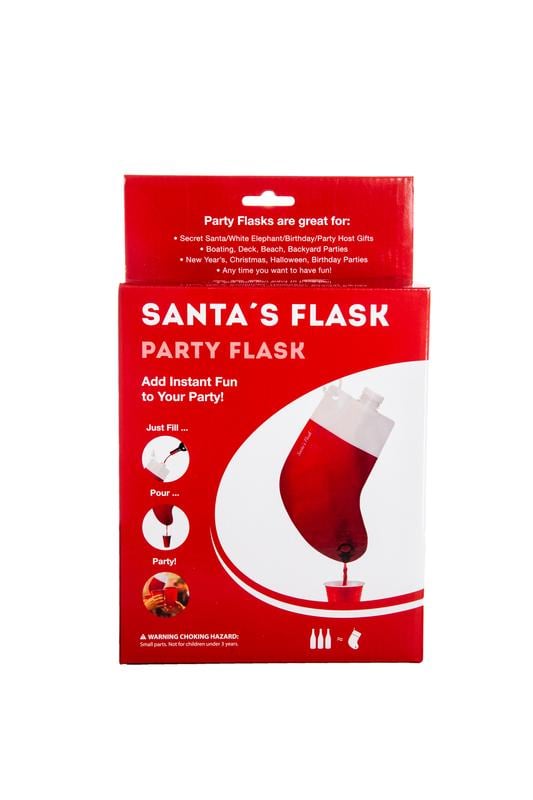 Santa's Stocking Flask Bag