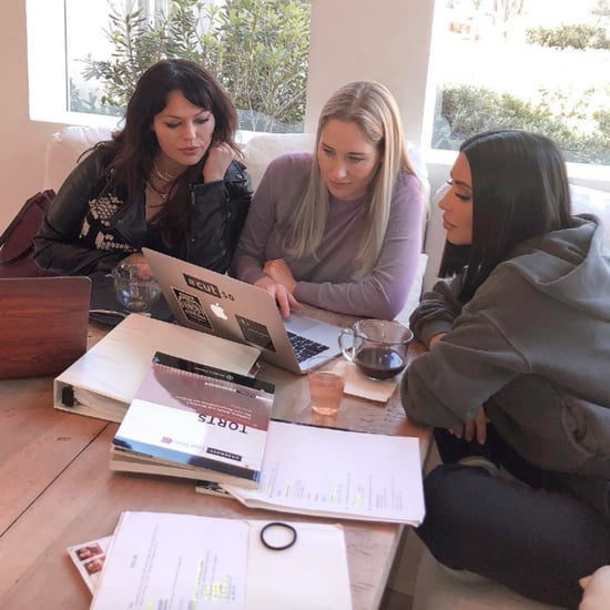 Kim Kardashian Instagram Photo About Studying Law April 2019