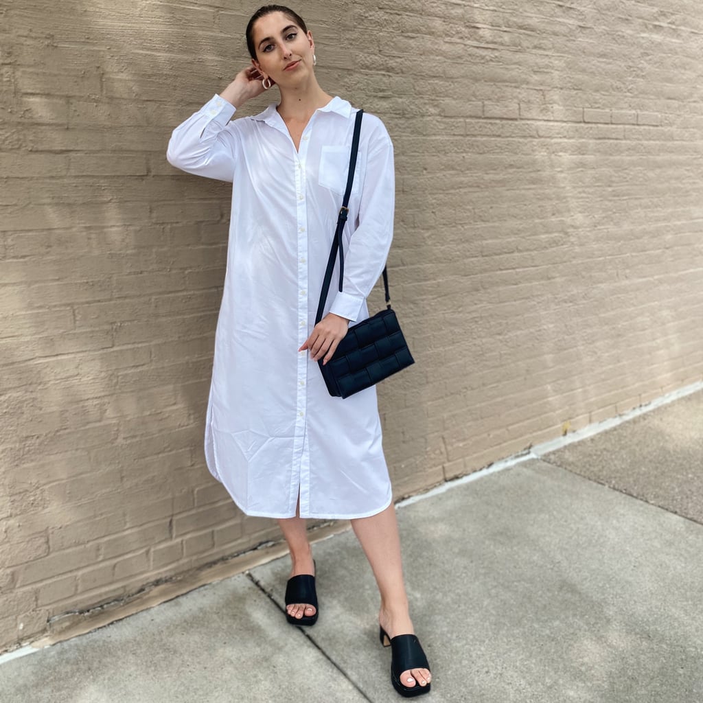 This $45 Old Navy Shirtdress Made My Street Style Dreams Come True