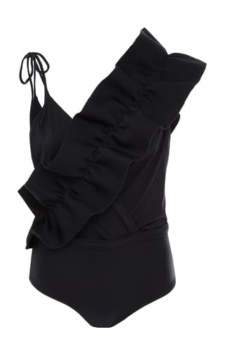 Johanna Ortiz La Perla Ruffled Swimsuit