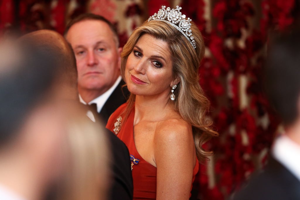 Queen Maxima's Claes Iversen Dress November 2016