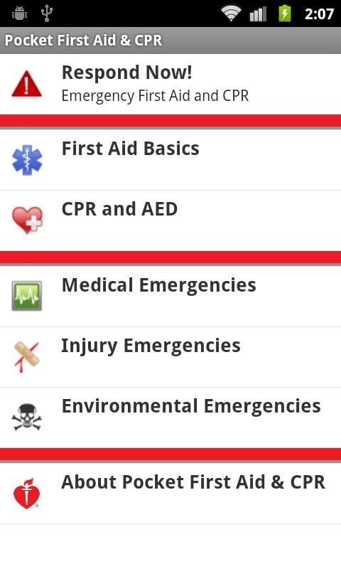 Pocket First Aid & CPR From the American Heart Association