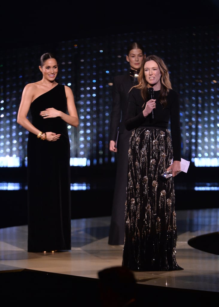 Meghan Markle's Black Dress at the 2018 Fashion Awards
