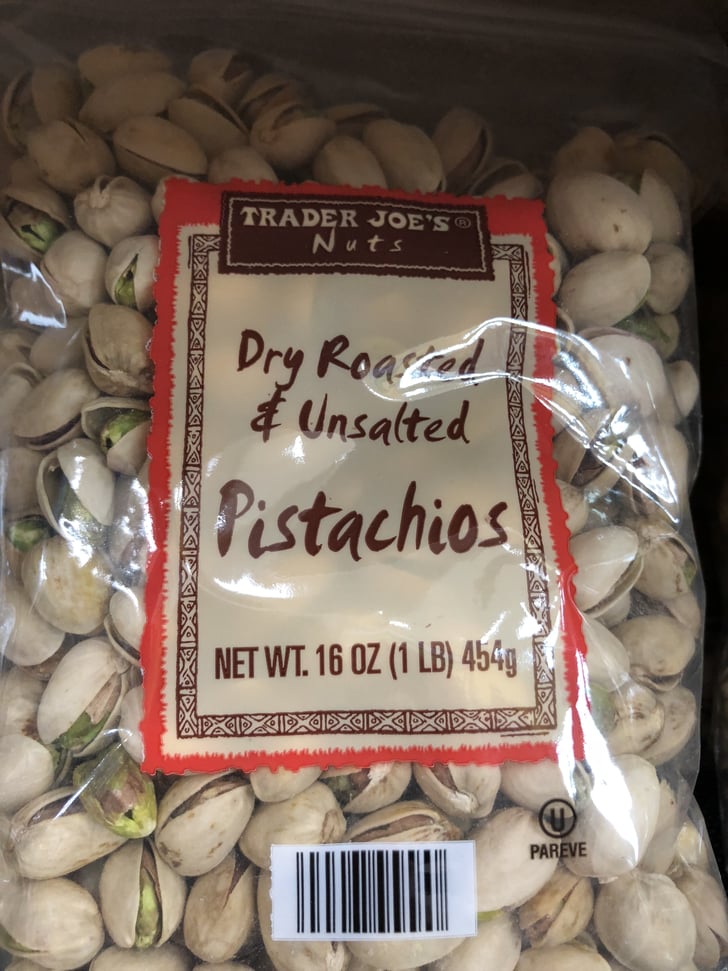 Unsalted Pistachios in the Shell Trader Joe's Pantry Staples