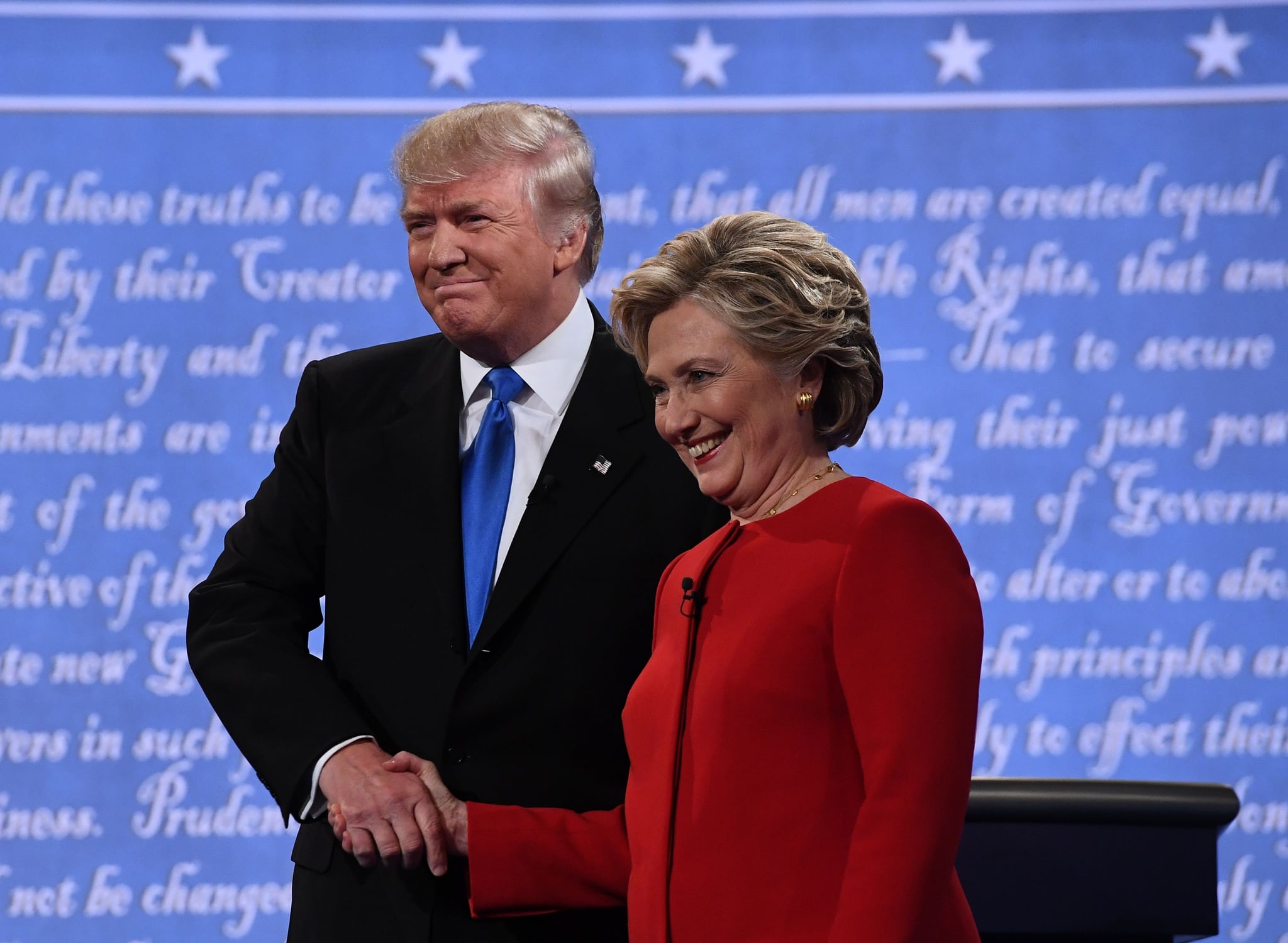 What Happened In The First Presidential Debate Of 2016 Popsugar News