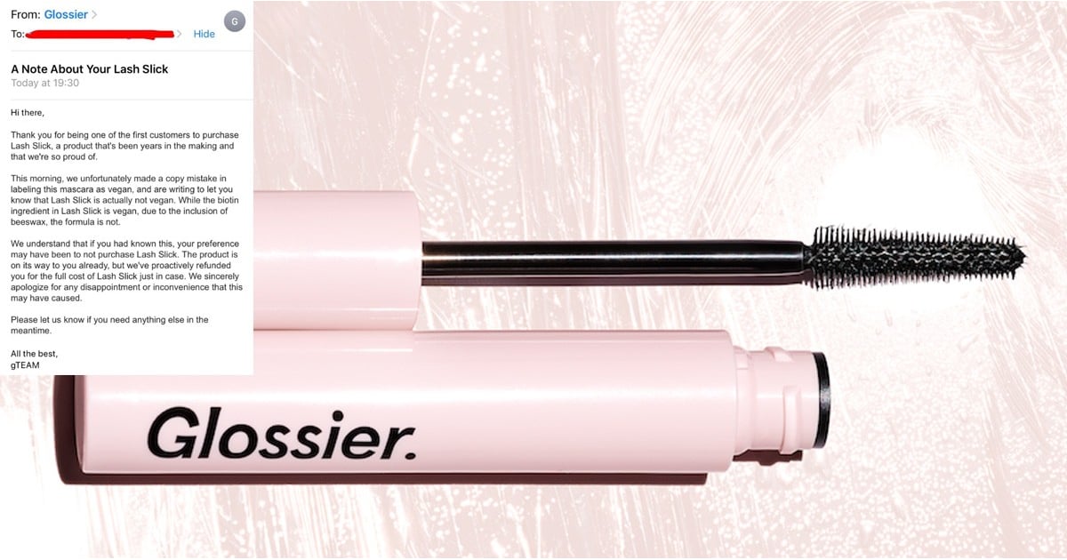 Is Glossier's Lash Slick Mascara Vegan? POPSUGAR Beauty