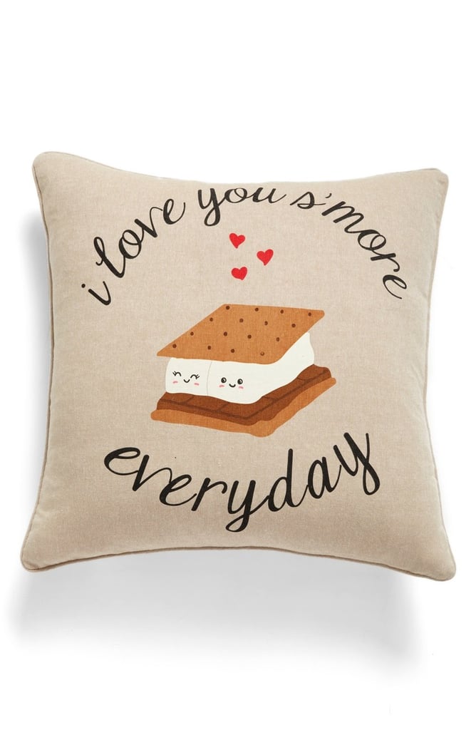 Love You S'more Accent Pillow ($40)