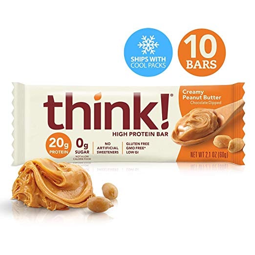 Think! High Protein Bars - Creamy Peanut Butter