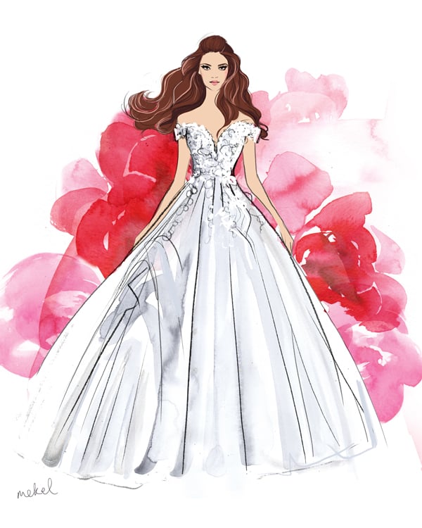 princess belle wedding dress