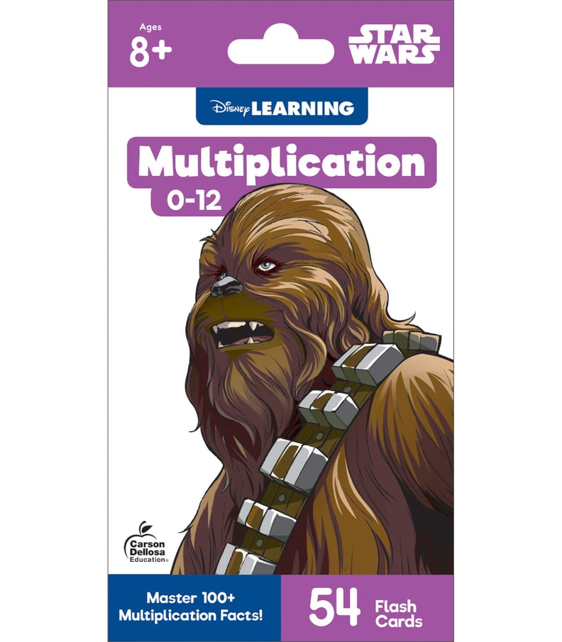 Disney Learning – Multiplication 0–12 Flash Cards, Star Wars, Ages 8+